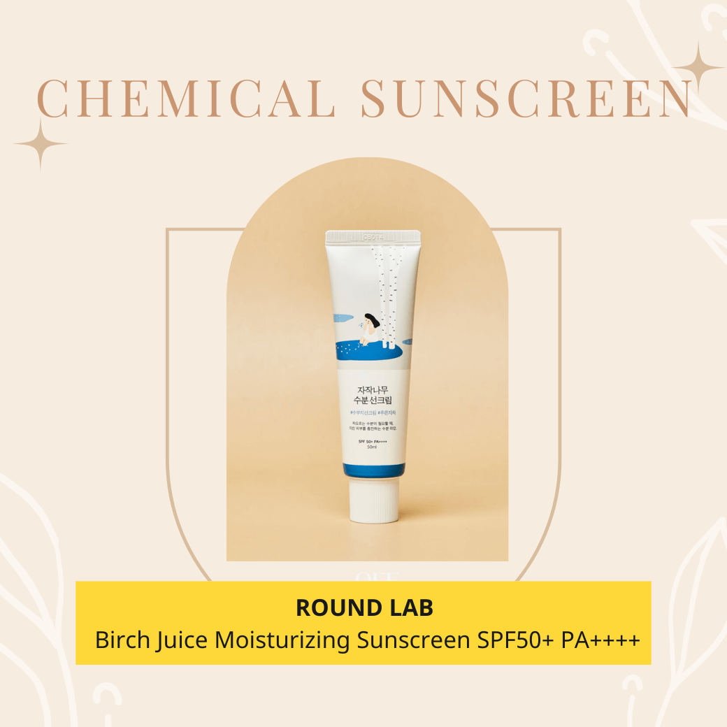 ROUND LAB Birch Juice Moisturizing Sunscreen SPF50+ PA++++